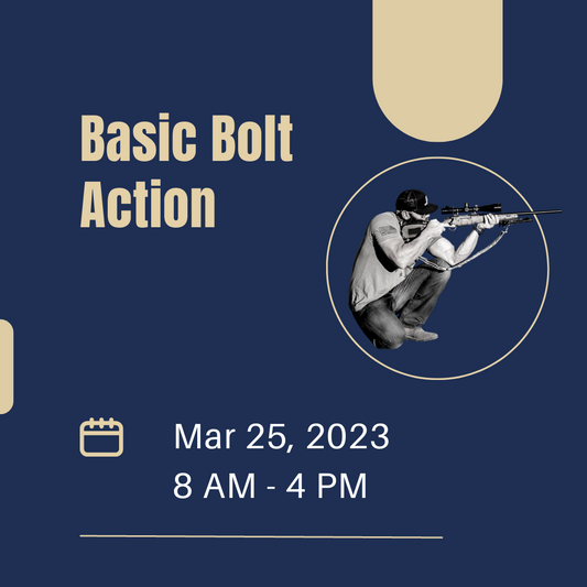 Basic Bolt Action Rifle Training